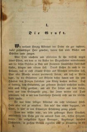 Die Abenteuer Herzogs Christoph von Bayern, genannt der Kämpfer : ein Volksbuch, darin gar viel Frohes, Düsteres und Wundersames aus längst vergangenen Zeiten zum Vorschein kommt ... ; für Alt und Jung erzählt, 1