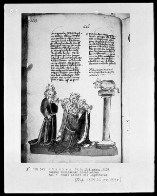 Auszug biblischer Geschichten — Moses straft die Abgötterei