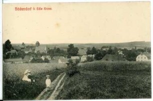 Höckendorf. Blick auf Höckendorf