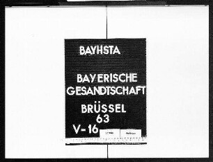Bauer, Ludwig, Bankdirektor in Brüssel, Verleihung eines rumänischen Ordens