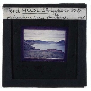 Hodler, Landschaft am Genfer See