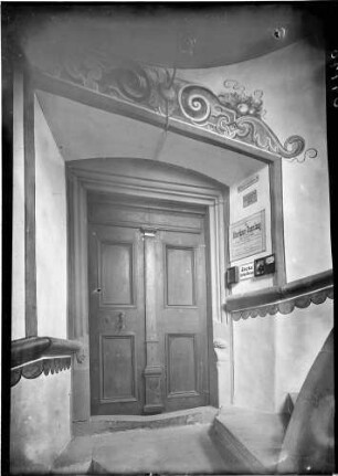 Villingen Museum im Rathaus Eingangstür
