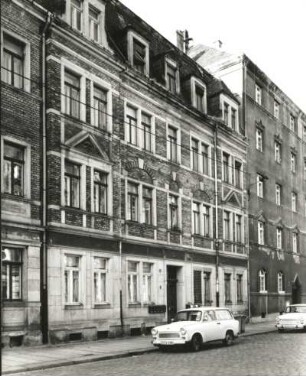 Dresden-Neustadt, Hallesche Straße 13. Wohnhaus (1900)