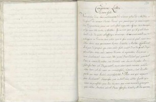 Abschrift des fünften Briefs aus 'Lettres à mon fils' der Louise d'Épinay.