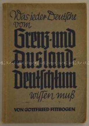 Was jeder Deutsche vom Grenz- und Auslanddeutschtum wissen muss