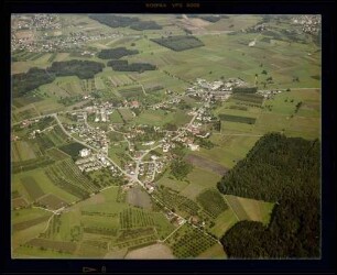 Pfingstweid, Walchesreute und Kau, Luftbild