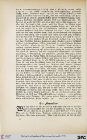 28: Die " Erweckten"