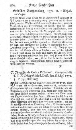 De colica pictonum. Ed.II.