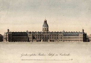 Großherzogliches Residenz Schloss in Carlsruhe
