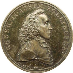 Georg Joachim Zollikofer - Tod