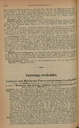 Versicherungs-Gesellschaften