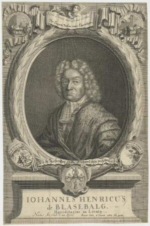 Bildnis des Iohannes Henricus de Blasebalg