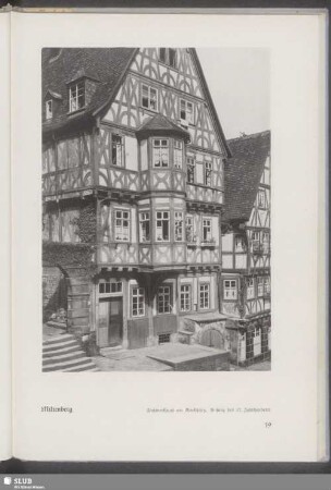 Miltenberg, Fachwerkhaus am Marktplatz