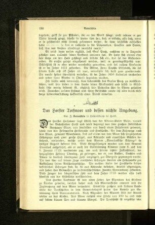 Das Horster Torfmoor und dessen nächste Umgebung.
