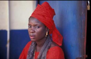 Gambia. Einheimische in Juffure