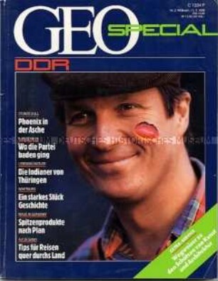 Sonderausgabe des Magazins "GEO" über die DDR