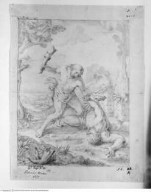 Concorso Accademico 1672, Seconda Classe: Kain tötet Abel, terzo premio