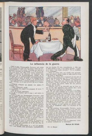 La influencia de la guerra