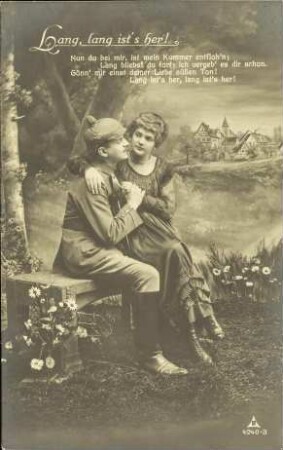 Lang, lang ist's her! - Nun du bei mir, [...]