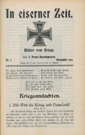 Nr. 2, November 1914