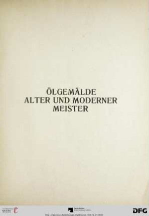 Ölgemälde alter und moderner Meister (Nr. 82-390a)