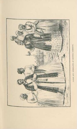 Rajah and attendants at hunting ceremony