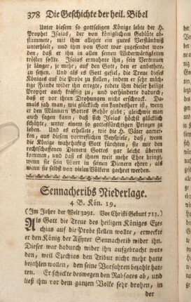 Sennacheribs Niederlage. 4 B. Kön. 19.