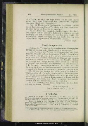 Ausstellungswesen