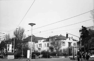 Freiburg: Abrissreife Häuser für Gewerbebankneubau, vom Bahnhofsplatz