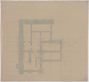 Troost, Paul Ludwig; München, Arcisstr. 12; Führerbau der NSDAP - Wirtschaftskeller, Fundamente