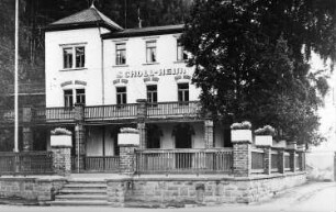 Wilsdruff-Herzogswalde. Tännichtmühle, später Scholl-Heim, Ansichtskarte, nach 1945, Repro