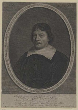 Bildnis des Adrianvs Heereboord