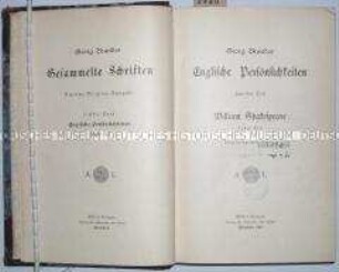 Gesammelte Schriften von Georg Brandes (Bände 6-8)