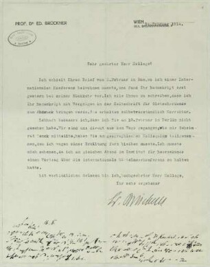 [6]: Brief von Eduard Brückner an Hans Steffen