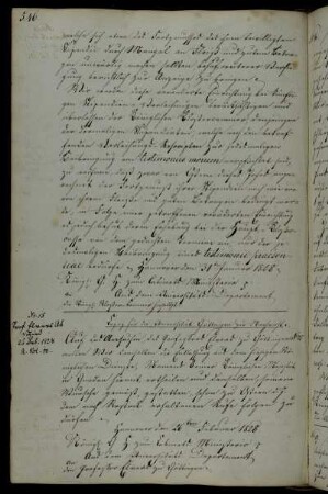 Ausscheiden des Professors Elvers aufgrund des Rufes nach Rostock.