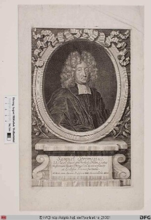 Bildnis Samuel Strimes(ius)