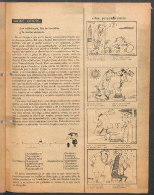 Nuestro editorial : Los sabotajes, los terroristas y la única solución