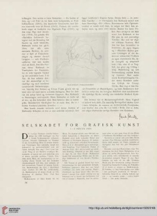 3: Selskabet for grafisk Kunst : 1.-2. Kreds 1926