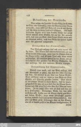 Kennzeichen der Klauenseuche.