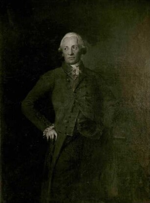 Hohenfels Freiherr von Gemälde von J. L. Pitz