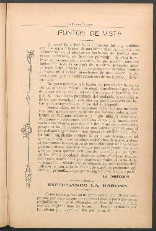 Puntos de vista