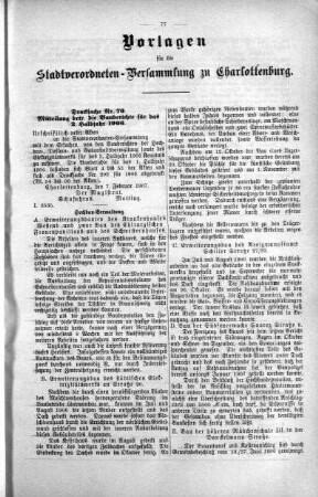 No. 3. (50-70)(70.), 13. Februar 1907