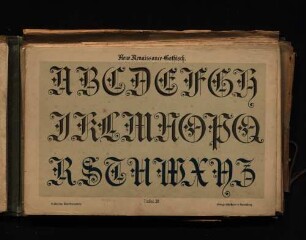 Neue Renaissance-Gothisch - Tafel 28