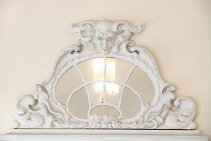 Nördlicher Seitenpavillon — Spiegelsaal / Großer Speisesaal — Supraporte