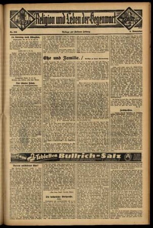 Dritte Ausgabe vom Sonntag, den 08. November 1931.
