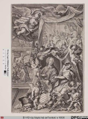 Bildnis Leopold Anton (Eleutherius) (Reichsfrhr. von Firmian), 1727-44 Fürsterzbischof von Salzburg