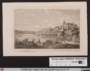 Schloss Seeburg an der Sissen See am Harz.