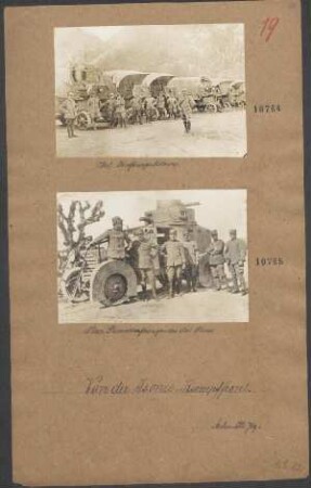Neuer Panzerkraftwagen des ital. Heeres