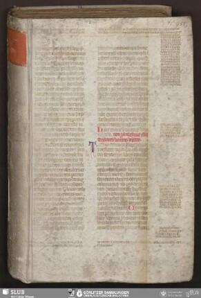 Manuscripta Lusatica II - Bibliothek der Oberlausitzischen Gesellschaft der Wissenschaften Görlitz, L I 257 - UB Wrocław, Akc. 1948/491
