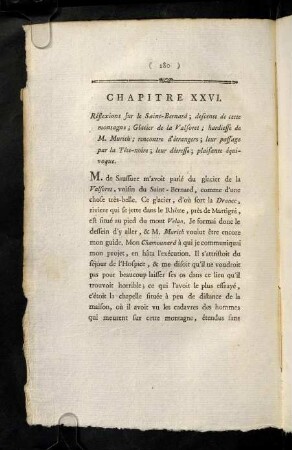 280-294, XXVI. Réflexions sur le St. Bernard: ...